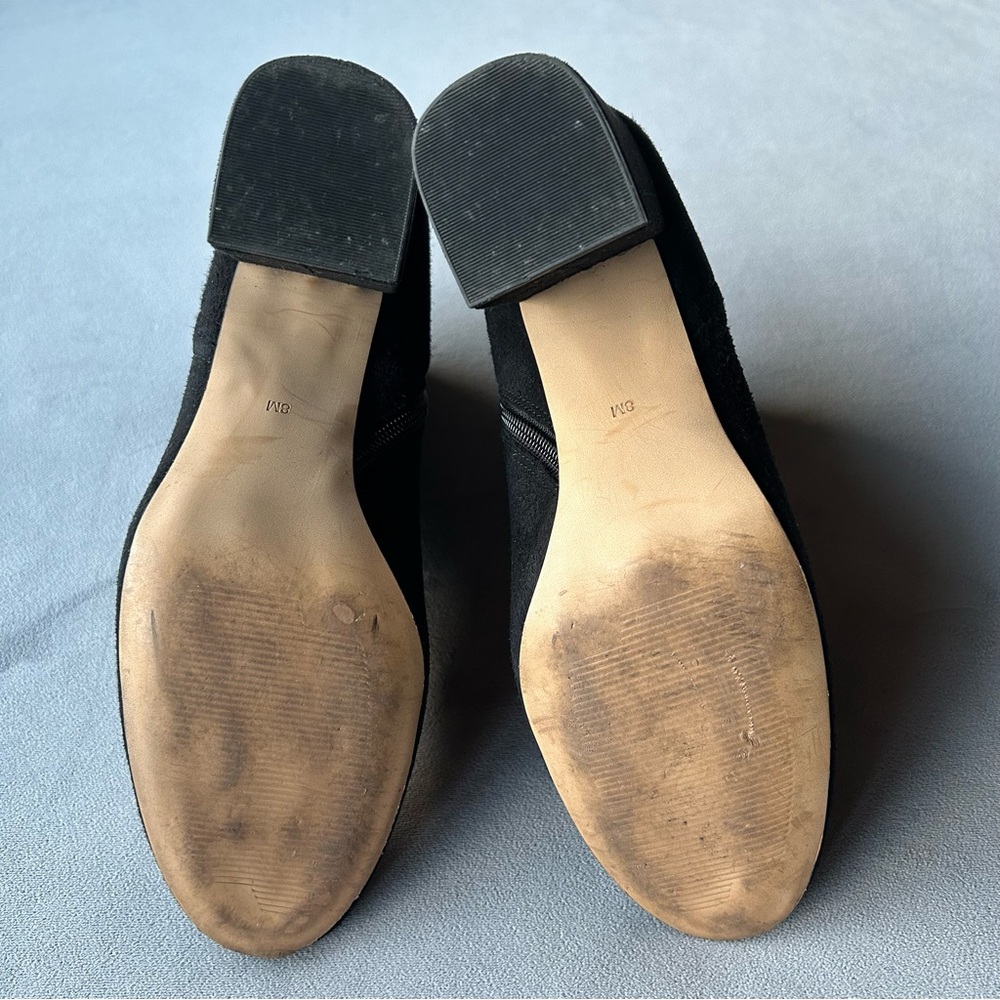 Halogen ~ Booties with Heel and Inside Zipper ~ Black ~ Women’s Size 8 - Picture 7 of 11